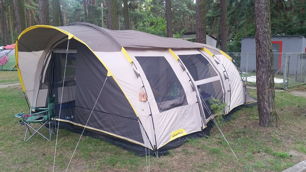 Namiot T6.2 XL AIR - 6 osób, 2 sypialnie Decathlon