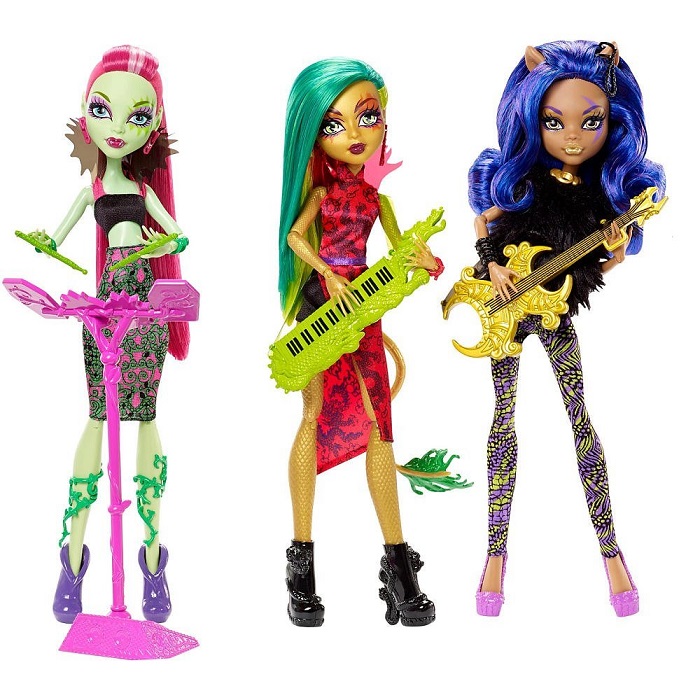 MONSTER HIGH CLAWDEEN WOLF VENUS JINAFIRE  DJB92