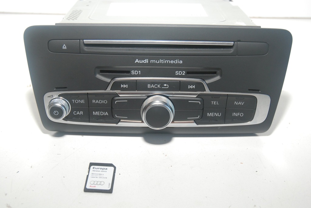 AUDI A1 RADIO NAWIGACJA PLUS MAPY 8XA035192A 7371700579 AUDI A1 RADIO NAWIGACJA PLUS MAPY 8XA035192A 7371700579