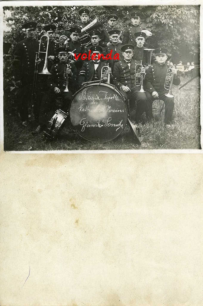 Musik Kapelle Gleiwitz Sosnitza. Gliwice-Sośnica