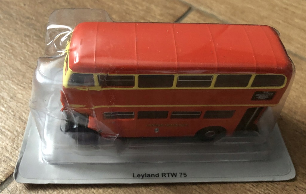 LEYLAND RTW 75 KULTOWE AUTOBUSY PRL Deagostini