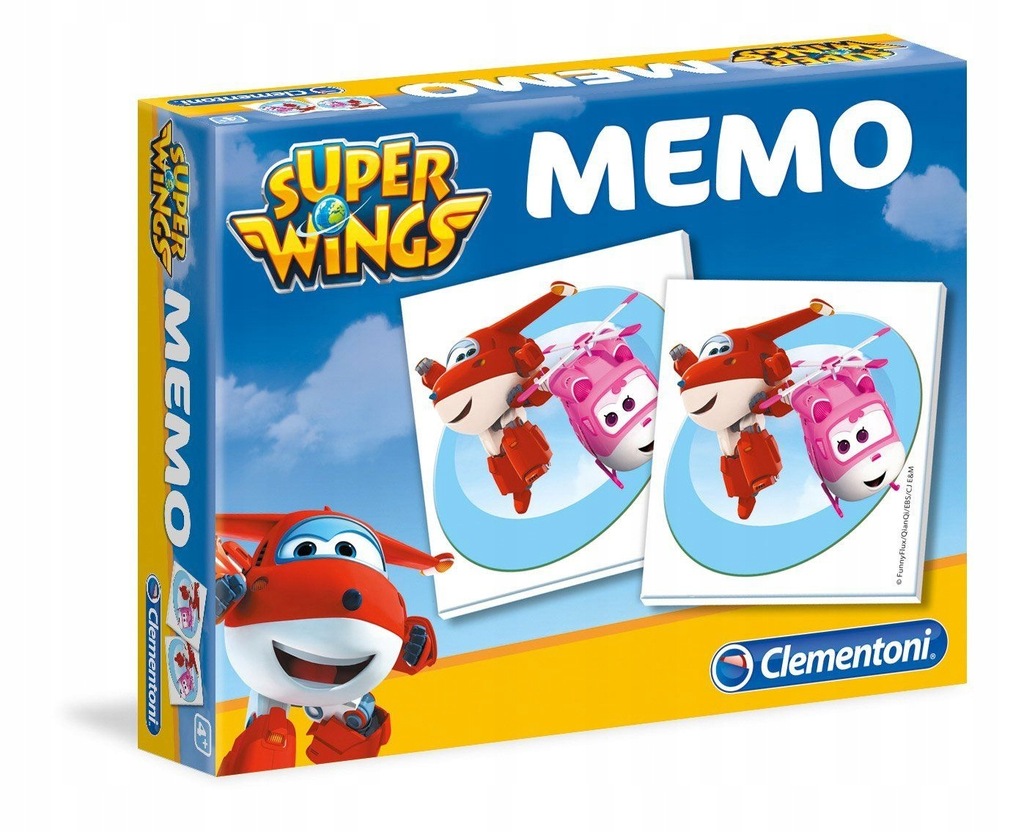 Gra Super Wings gry dla dzieci Memory Pamięć