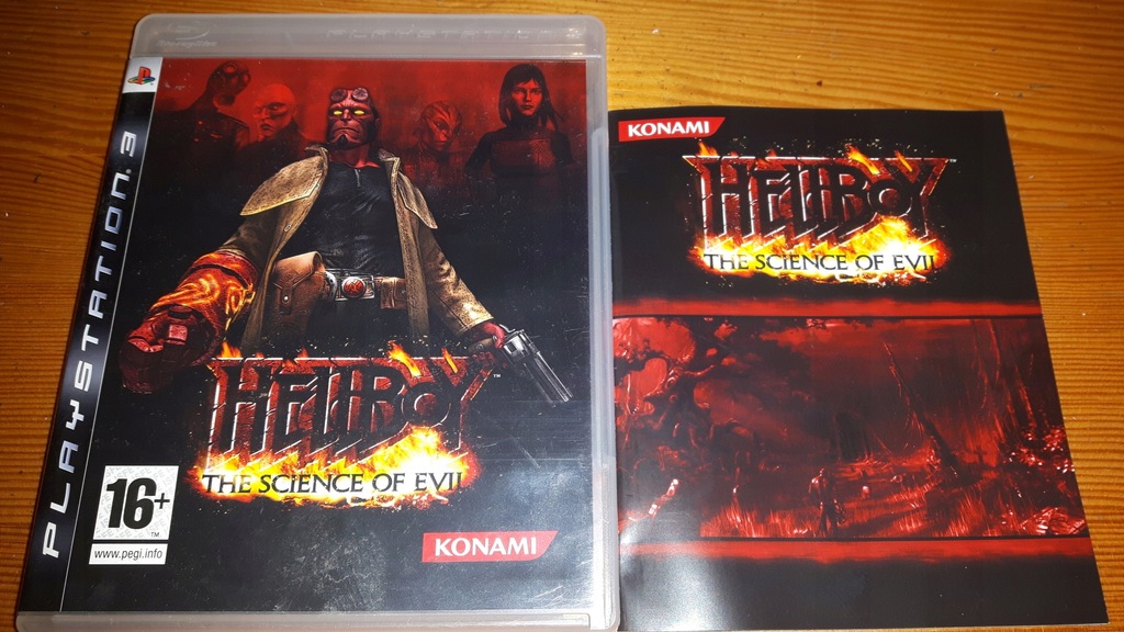 HELLBOY : THE SCIENCE OF EVIL !!! GRA NA PS3 !!!