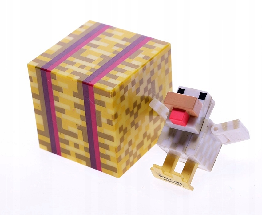 5035-91 .MINECRAFT... m#s FIGURKA KURCZAK BLOK 4CM