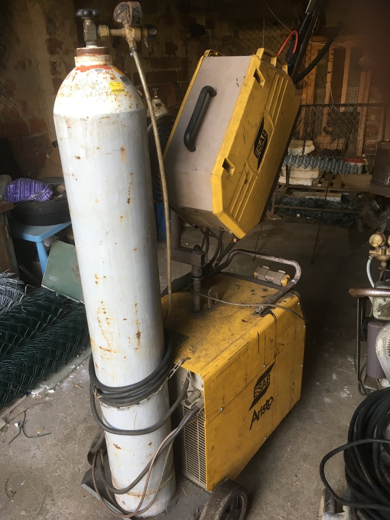 Spawarka Migomat ESAB Aristo LUD 320 + Butla z gaz