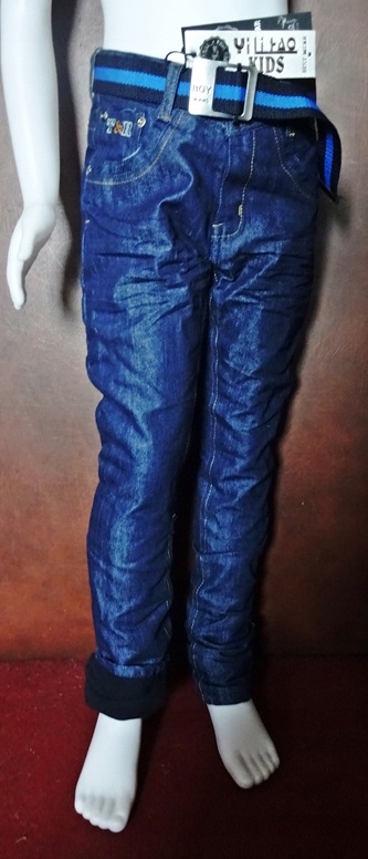 Spodnie jeansowe ocieplane 152cm