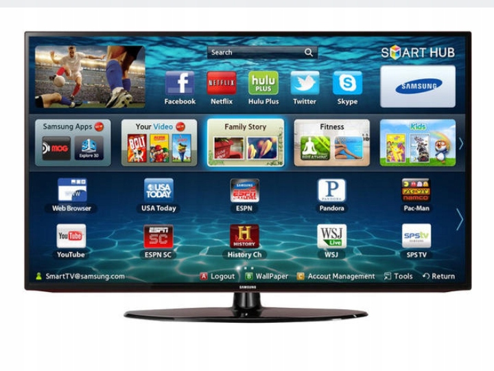 Smart tv Led Samsung 32 cale EU32EH5300 idealny