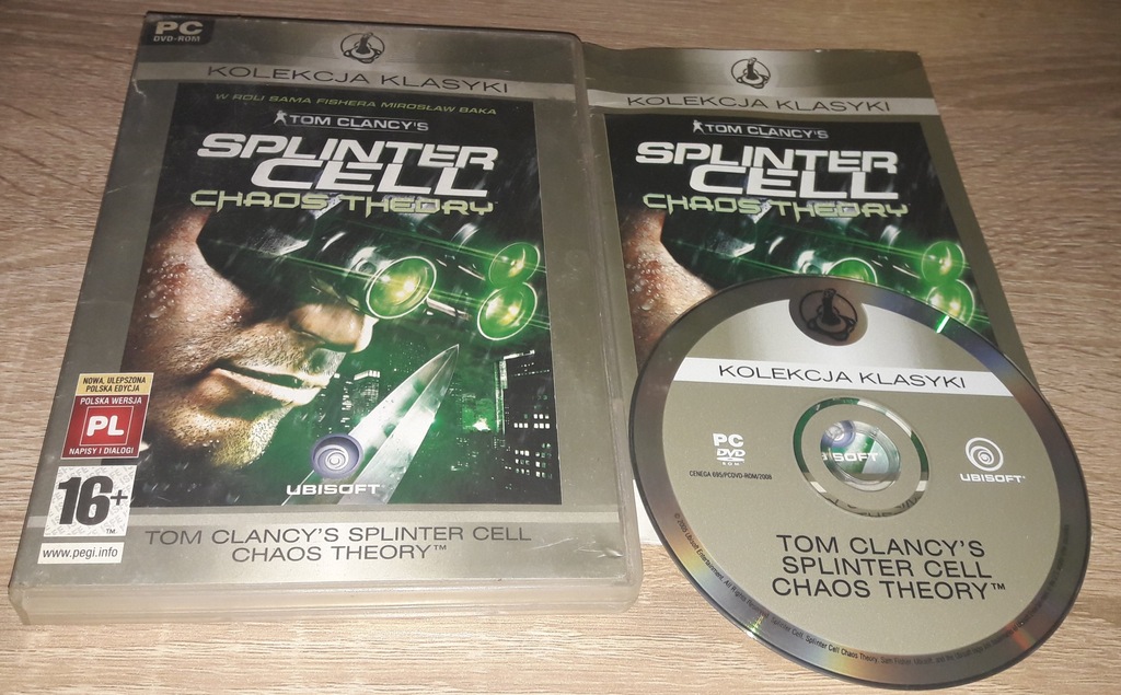 TOM CLANCY'S SPLINTER CELL CHAOS THEORY PC PL