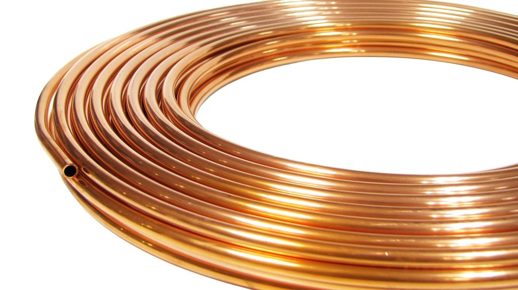 RURKA RURA MIEDZIANA fi 22 22mm miękka