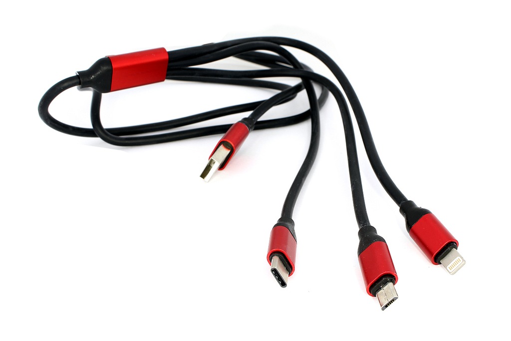 Kabel USB 3 w 1 - do LG  K4, K8, K10