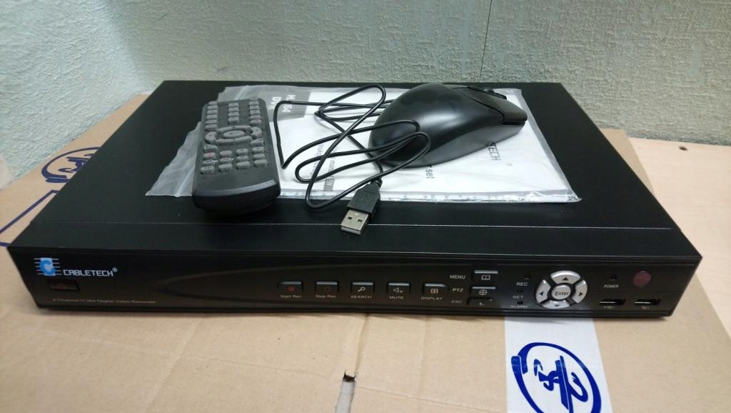 DVR Rejestrator cyfrowy 4-kanałowy monitoringu