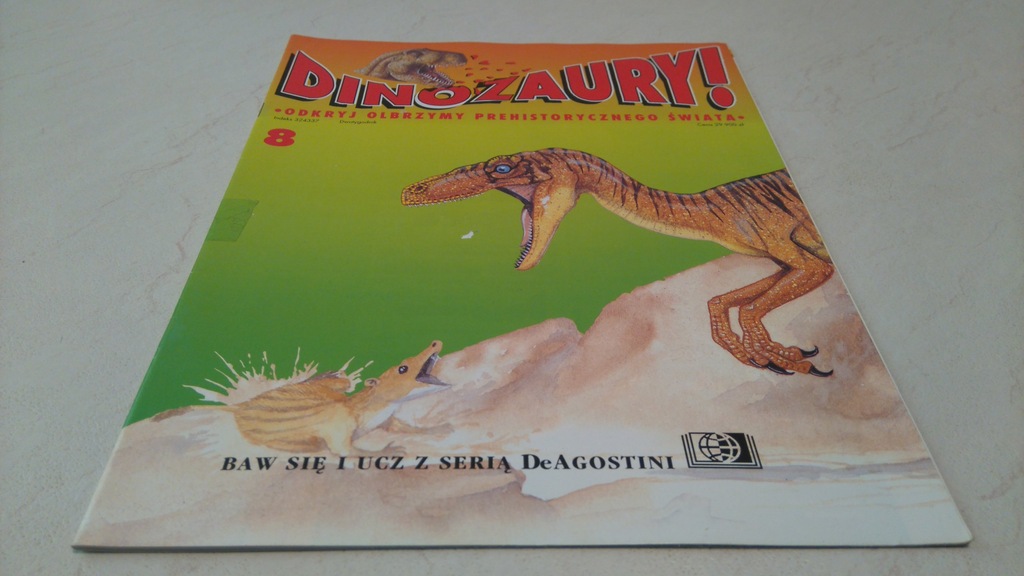 Dinozaury DeAgostini nr. 8