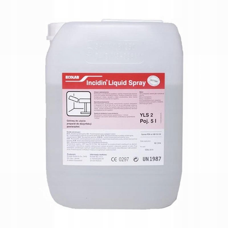 Incidin Liquid Spray 5L dezynfekcja powierzchni