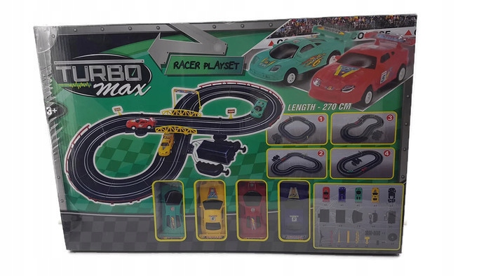 Turbo max on sale racer playset