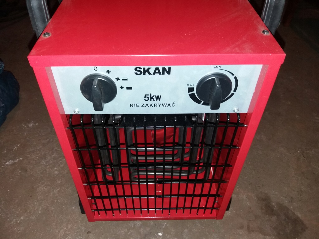 Nagrzewnica elektryczna SKAN dmuchawa 5kW 400V