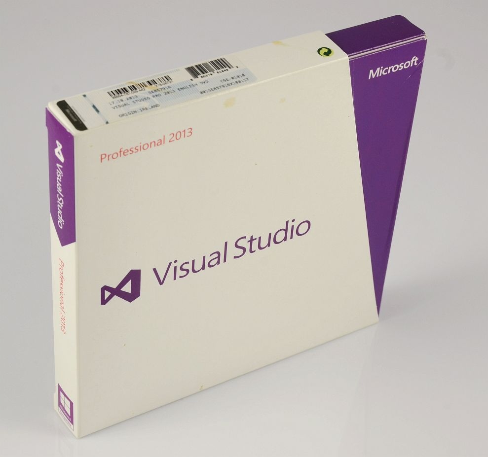 Microsoft Visual Studio 2013 Professional (BOX) - 7655984196 ...