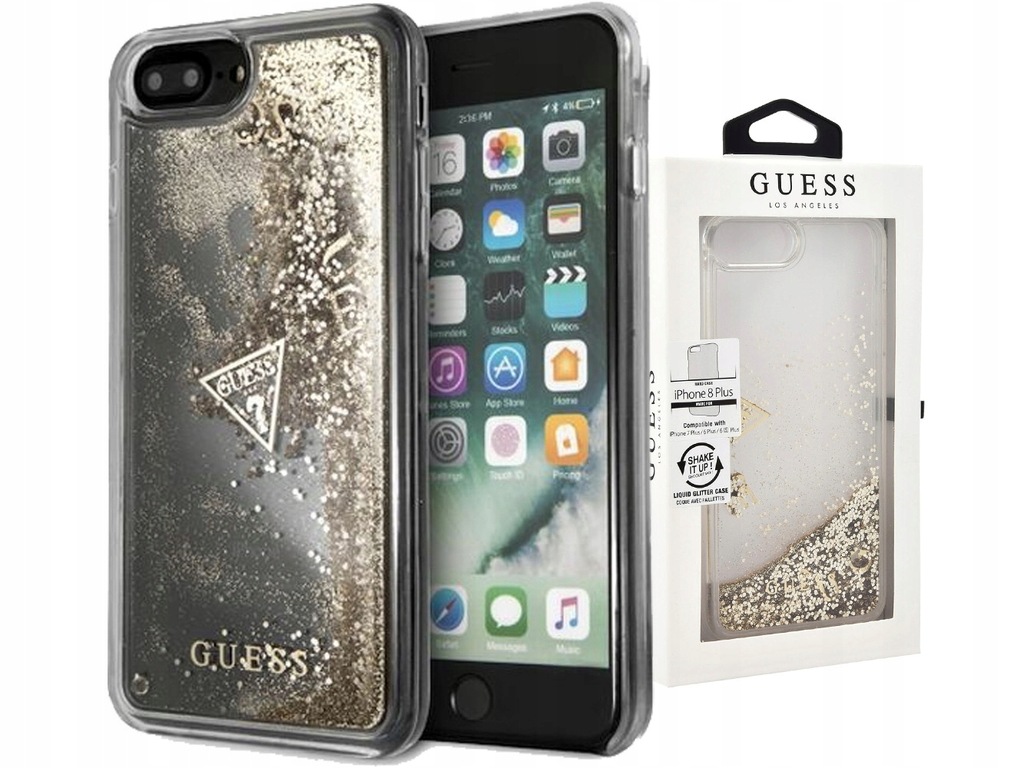 iPhone 8/7/6s/6 Plus | Etui, case | Guess Glitter