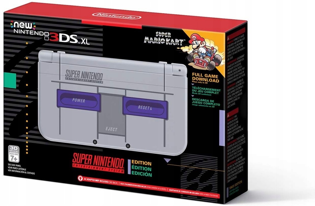 Nintendo New 3DS XL-Super NES Edition+SMK