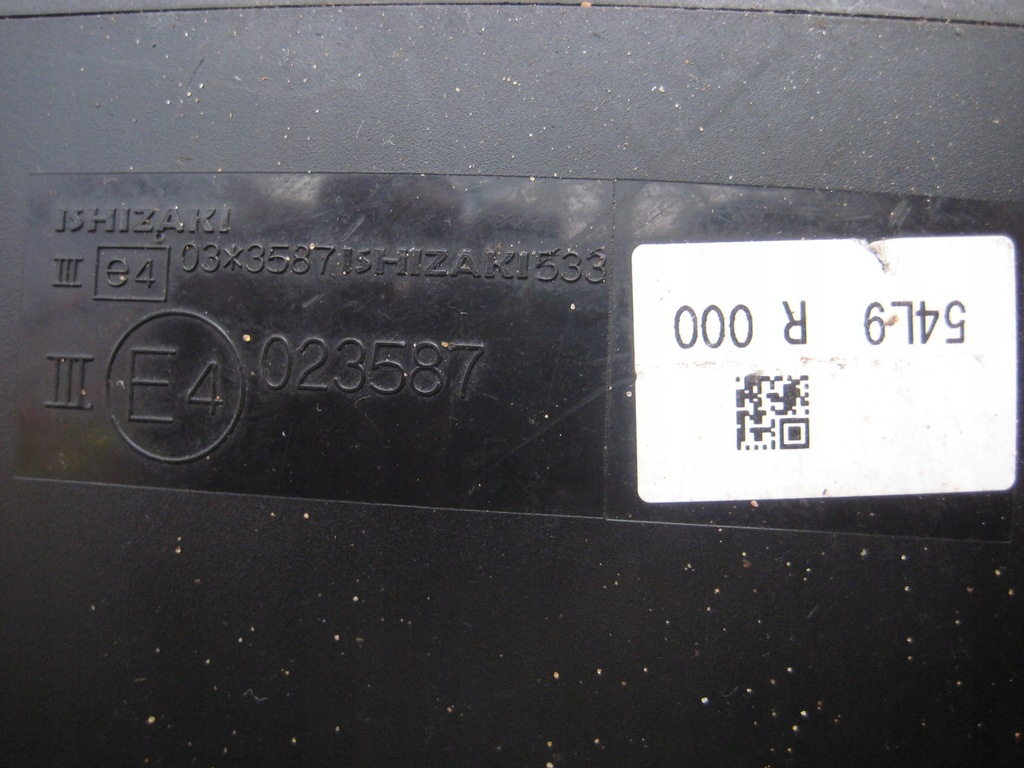 Lusterko zewnętrzne Suzuki SX4 Fiat Sedici lifting