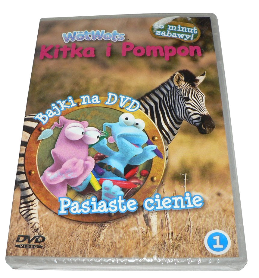 DVD - Kitka i Pompon 1 - PASIASTE CIENIE -- FOLIA