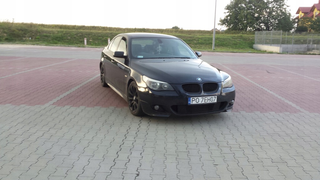 BMW E60 520D automat zarejestrowany Anglik FULL M