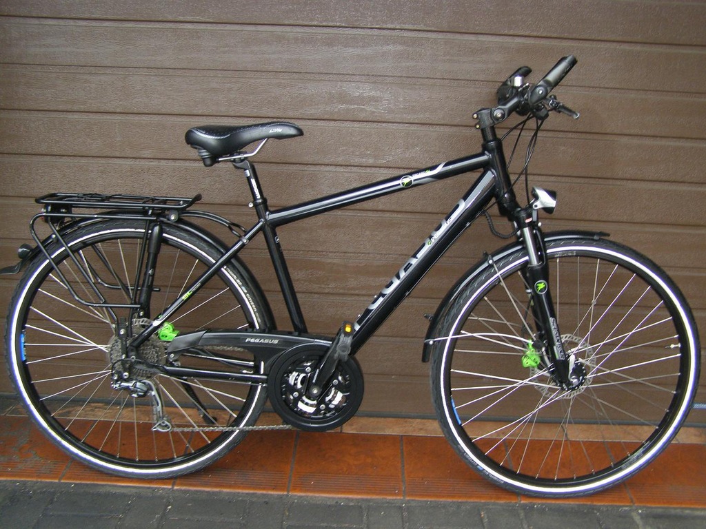 Śliczny Pegasus Tecaro Disc SL Alu na 3x9 Deore