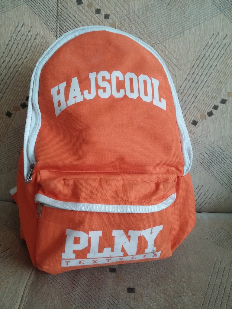 PLNY Textylia plecak HAJSCOOL TEDE SKRRRT