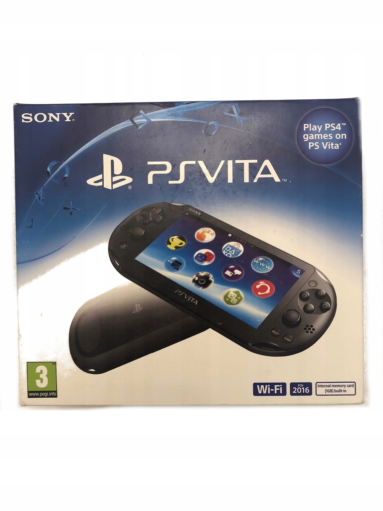 KONSOLA PS VITA SLIM PCH-2016 NOWY MODEL TANIO 24H