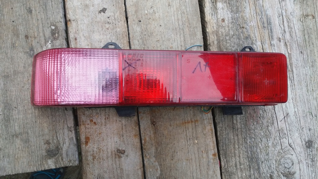 Fiat Cinquecento Lampa Lewa Tylna Tył Różowa 7603243231 oficjalne archiwum Allegro