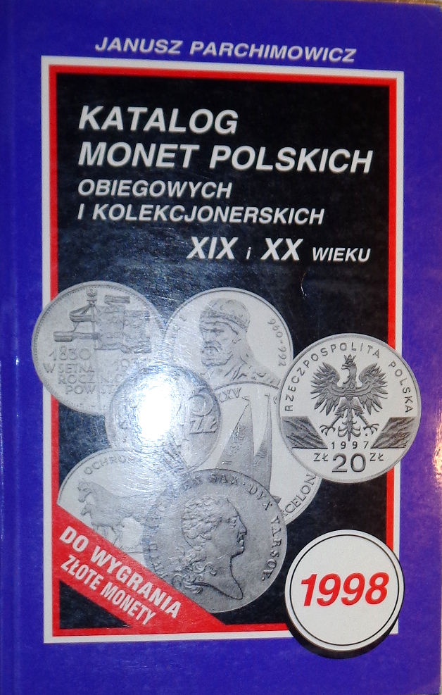 katalog monet polskich 1998 Parchimowicz