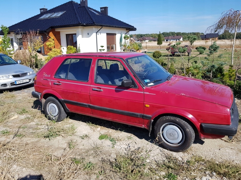 VW VOLKSWAGEN GOLF 2 II 1.6D 1997 SKŁADAK 1992 HAK