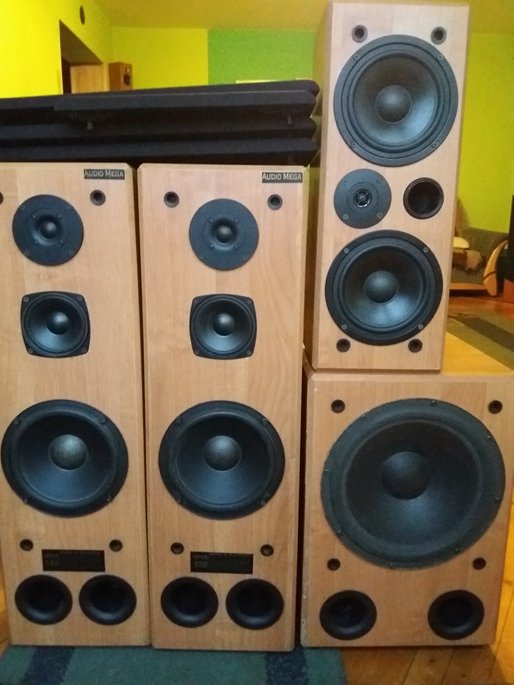 Kolumny zestaw BRX opus 130+centralny+ suboofer