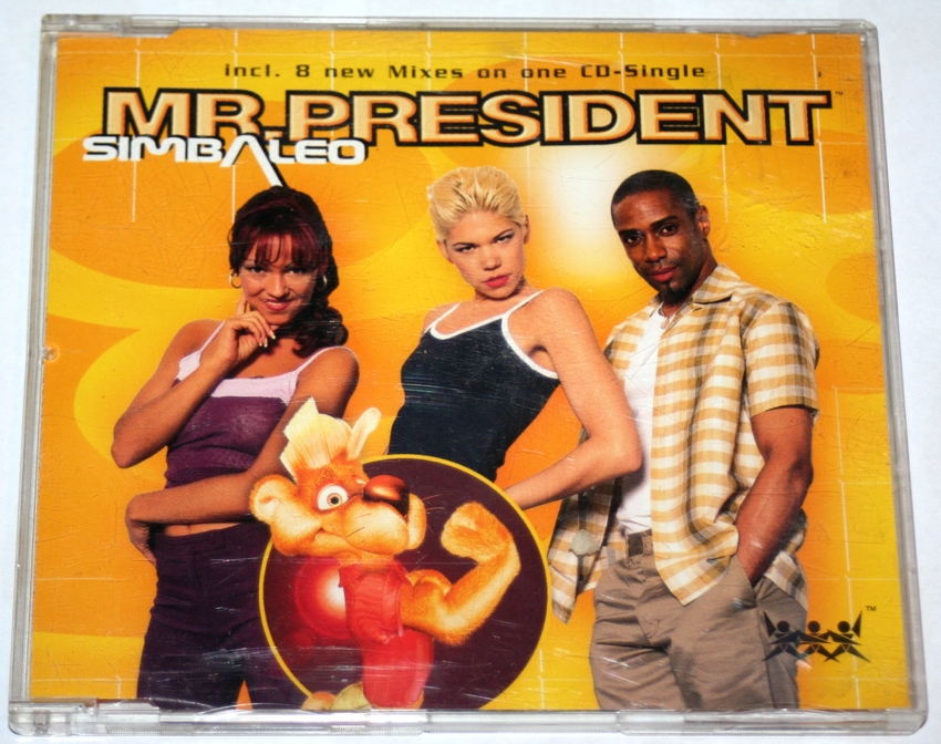 MR. PRESIDENT - SIMBALEO - WEA 1999 - MAXI CD