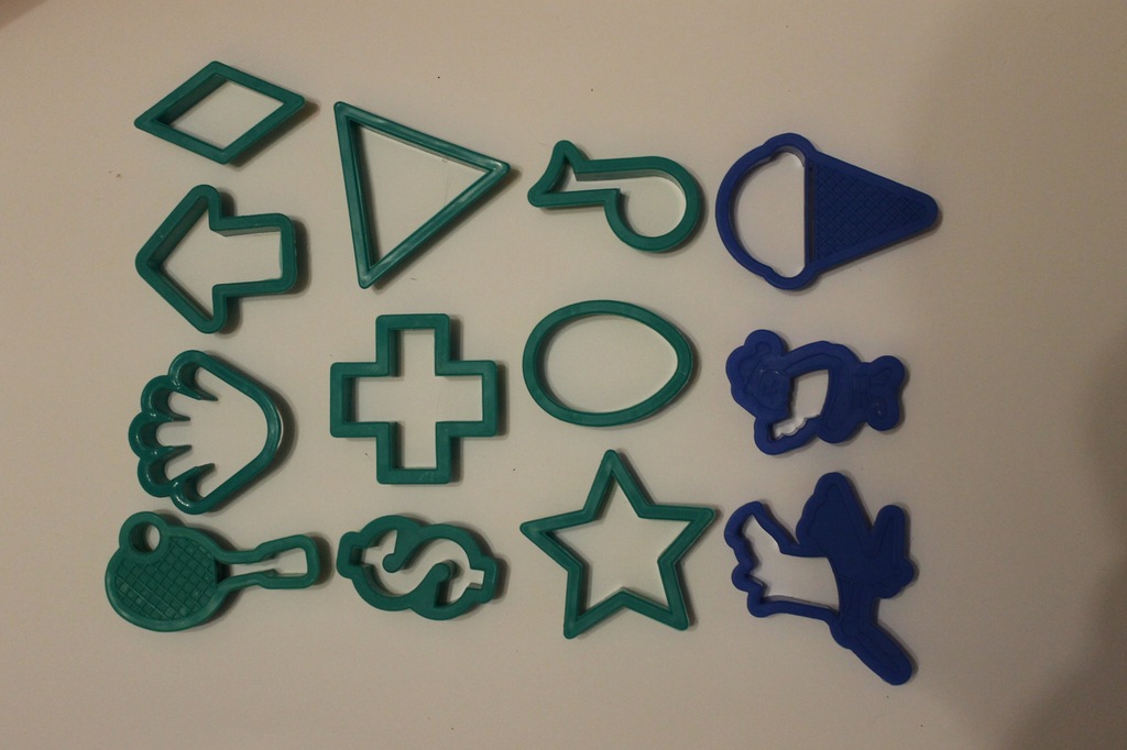 ciastolina play doh foremki kształty 