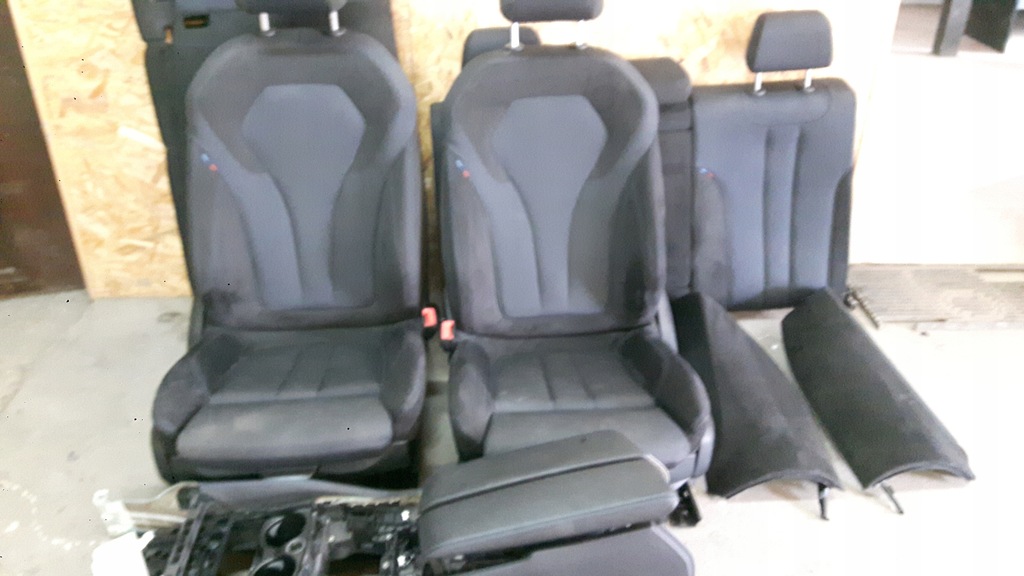 Bmw 5 g30 m Pakiet tapicerka fotele alcantara