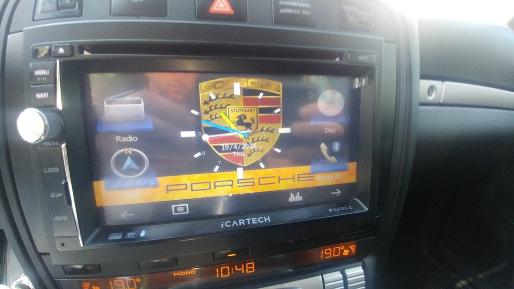 Radio Nawigacja Porsche Cayenne ICartech aurora 2