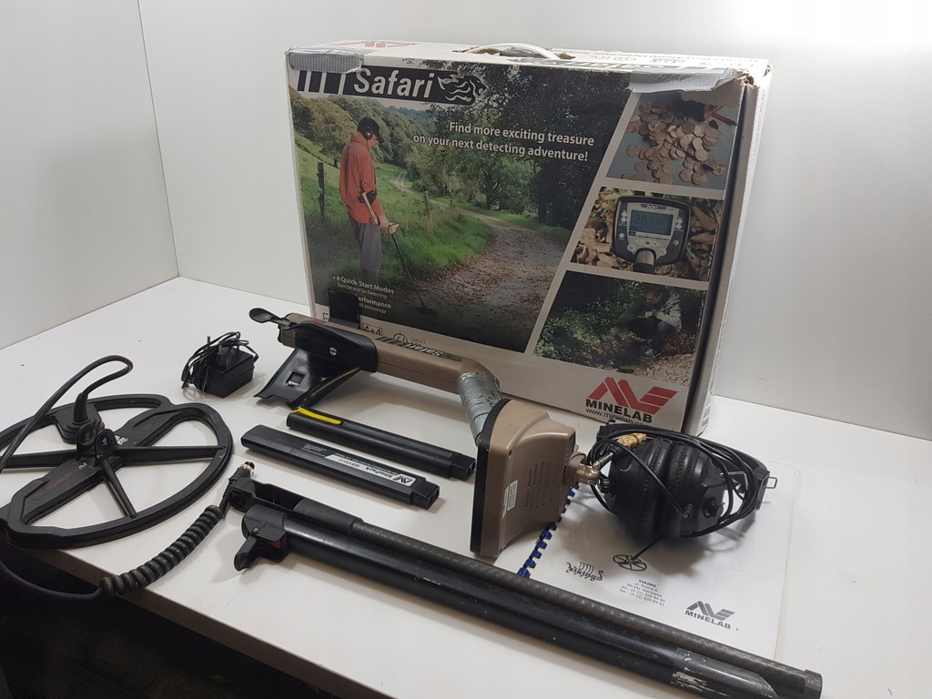 WYKRYWACZ METALI MINELAB SAFARI 11DD OKAZJA 20723L