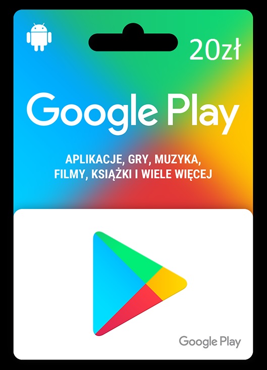 karta google play 20 zł Karta Doladowanie Google Play 20 Zl 7444853735 Oficjalne Archiwum Allegro karta google play 20 zł