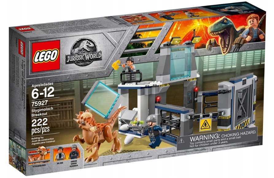 LEGO Jurassic World Ucieczka z laboratorium 75927