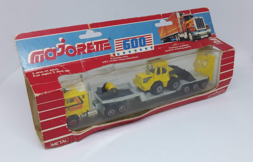 SEMI BULLDOZER CARRIER - MAJORETTE SERIE 600 1/87