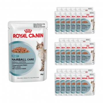 Royal Canin Hairball Care w sosie kule włos 36x85g