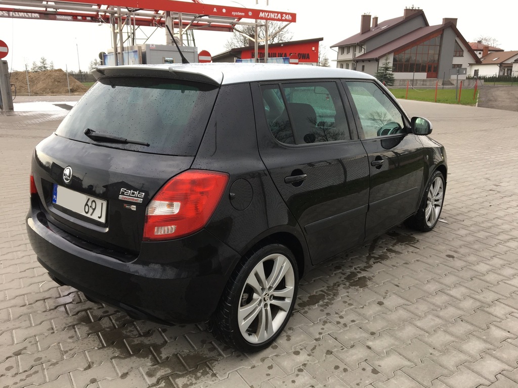 Парктроник skoda fabia 2