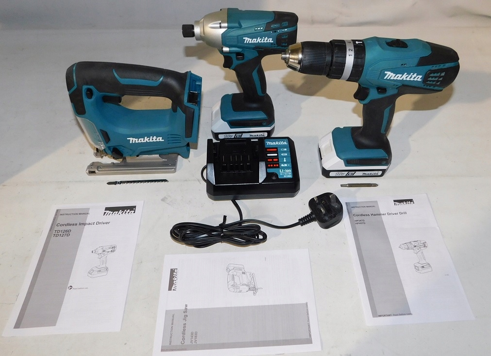 Makita DK18267 zestaw 18V HP457D TD127D JV183D M-5