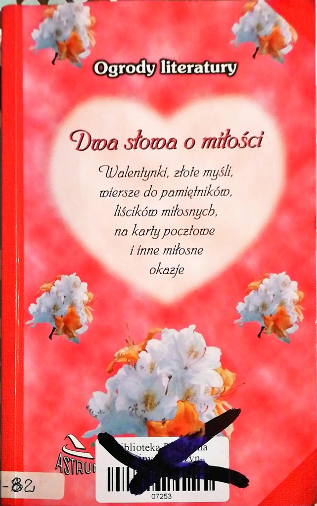 Dwa słowa o miłości Ogrody literatury