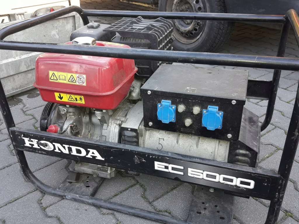 AGREGAT prądotwórczy HONDA EC 5000 5kV GX440 4,5