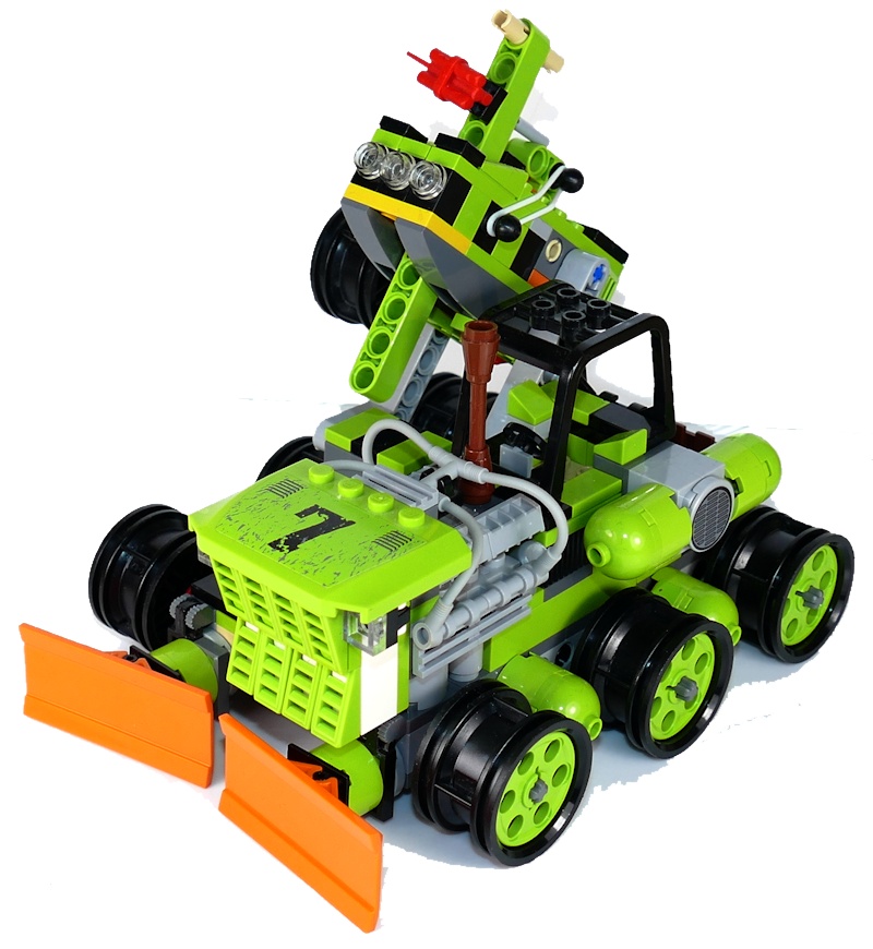 8semka LEGO POWER MINERS 8707 SPYCHACZ