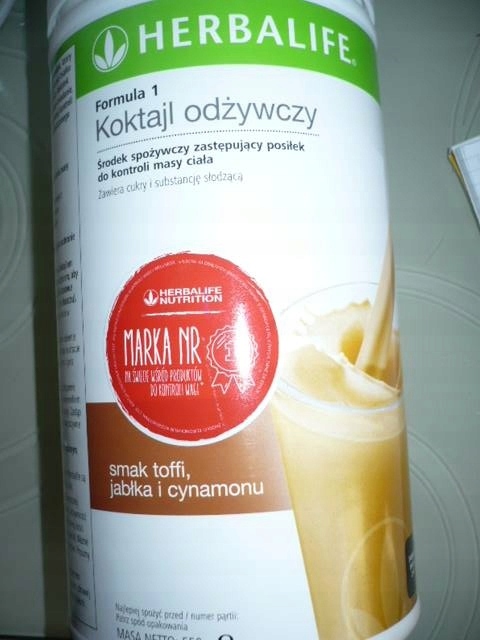 Koktajl HERBALIFE toffi jabło cynamon