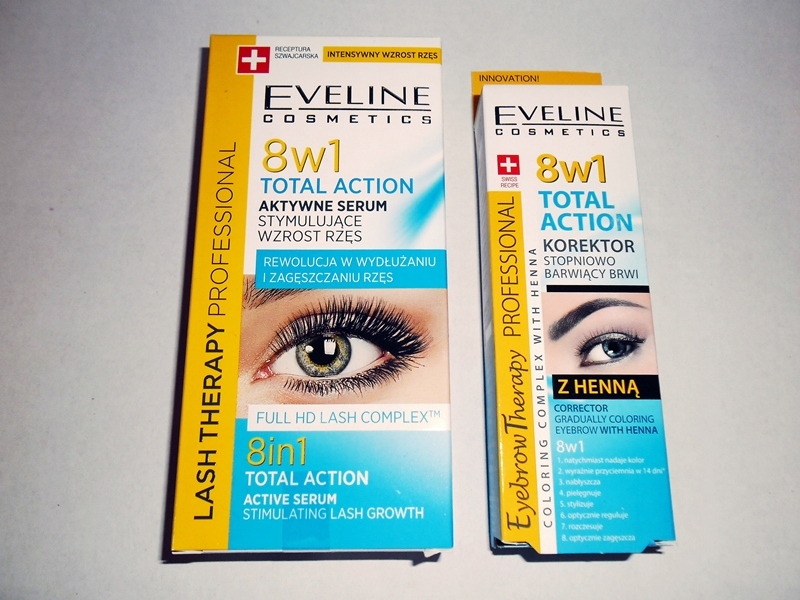 Eveline serum do rzęs + korektor do brwi nowość