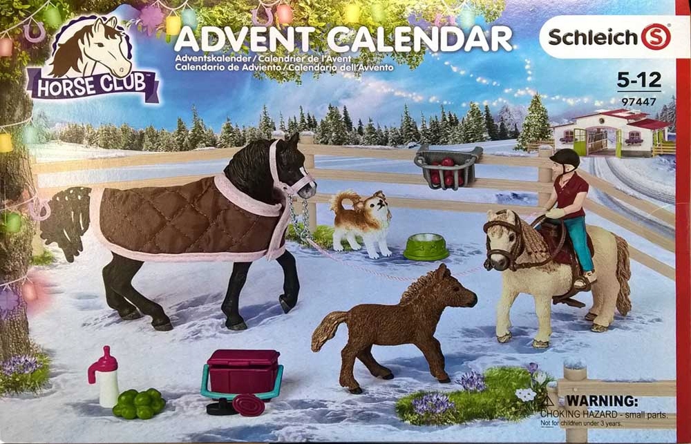 SCHLEICH 97447 KALENDARZ ADWENTOWY HORSE CLUB 7703235890 oficjalne