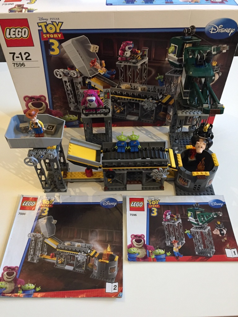 Zestaw LEGO Toy Story 7596 kompletny, unikat